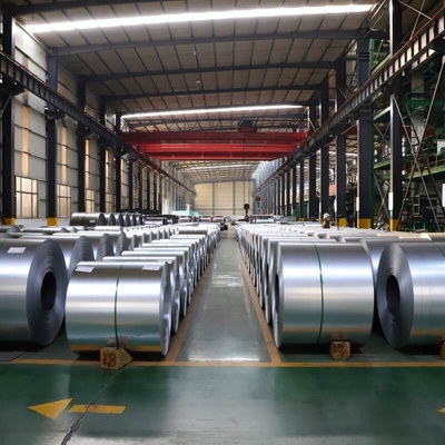 JIS G3321 GL स्टील का तार 610mm हॉट डिप्ड गैलवेल्यूम स्टील रोल