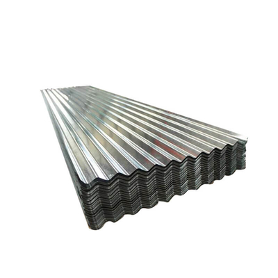 SGCC नालीदार जस्ती लोहे की छत 762-1250mm 4x8 जस्ती नालीदार स्टील शीट