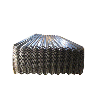 SGCC नालीदार जस्ती लोहे की छत 762-1250mm 4x8 जस्ती नालीदार स्टील शीट