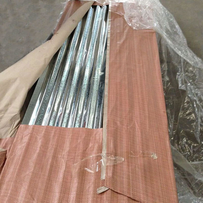 JIS G3302 मानक गैल्वनाइज्ड छत शीट संक्षारण प्रतिरोधी