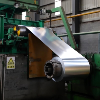 DX51D जस्ती स्टील रोल Z275 ISO9001 30-200g जस्ती कुंडल स्टॉक