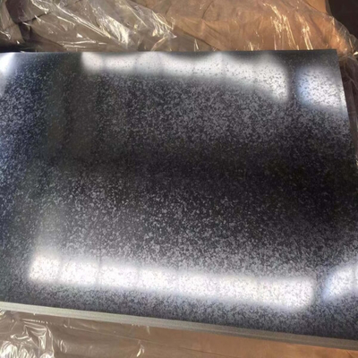 Z30 14 गेज जस्ती शीट धातु 610 मिमी जस्ती धातु शीट 4x8