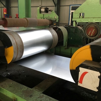 स्वनिर्धारित HRB85 GI स्टील का तार DX51D 610mm जस्ती स्टील शीट रोल
