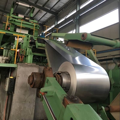 स्वनिर्धारित HRB85 GI स्टील का तार DX51D 610mm जस्ती स्टील शीट रोल