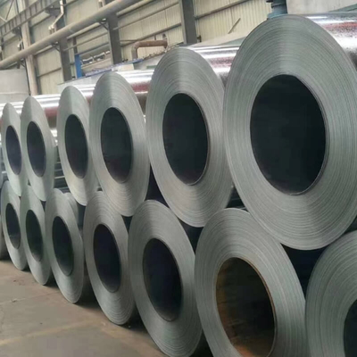 TS550GD HRB60 GI स्टील कॉइल जस्ती ASTM-A653 ISO9001