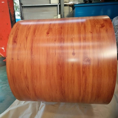 फूल SGCH रंग लेपित Coils S350GD Prepainted जस्ती स्टील रोल PPGI