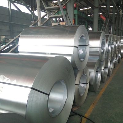 उपज शक्ति 195-420N/mm2 के साथ 508 मिमी/610 मिमी गैल्वेनाइज्ड जीआई स्टील शीट कॉइल